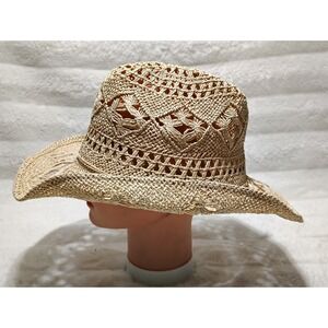 Bullhide Western Straw Unisex Hat Sz L/XL Cowboy Cowgirl Lightweight